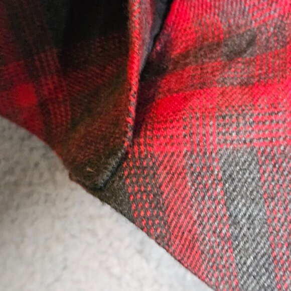 The Limited Womens Plaid Pencil Skirt Size 2 Red & Gray Polyester Blend - Picture 9 of 14